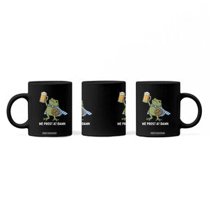 Funny Frog Oktoberfest Bavarian Beer Lover Coffee Mug We Prost At Dawn
