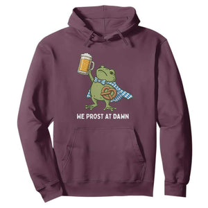 Funny Frog Oktoberfest Bavarian Beer Lover Hoodie We Prost At Dawn