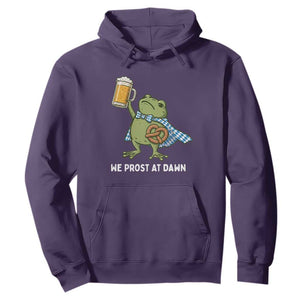 Funny Frog Oktoberfest Bavarian Beer Lover Hoodie We Prost At Dawn