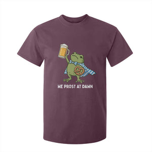 Funny Frog Oktoberfest Bavarian Beer Lover T Shirt For Kid We Prost At Dawn