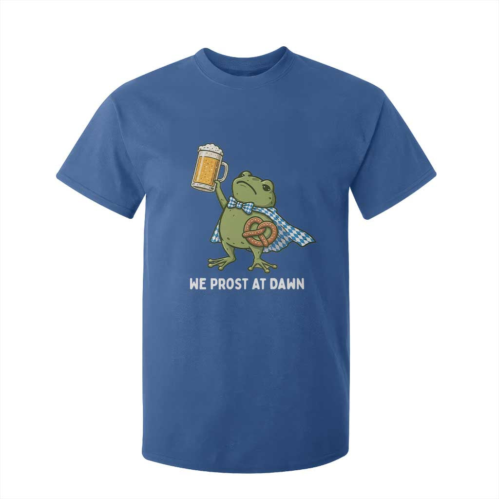Funny Frog Oktoberfest Bavarian Beer Lover T Shirt For Kid We Prost At Dawn