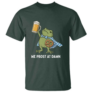 Funny Frog Oktoberfest Bavarian Beer Lover T Shirt We Prost At Dawn