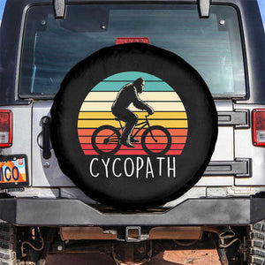 Cycopath Bigfoot Riding Bike Spare Tire Cover Funny Bigfoot Cyclist Bicycle Gift