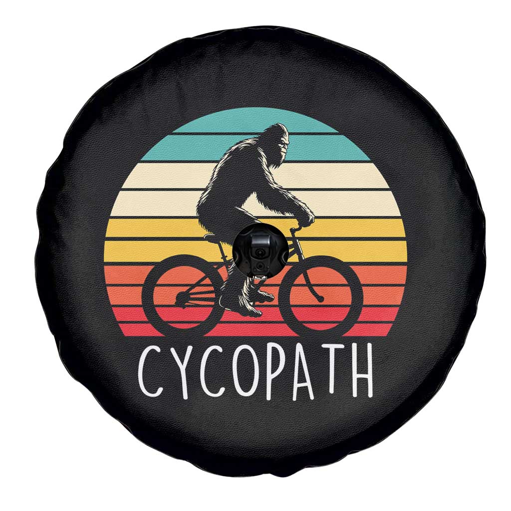Cycopath Bigfoot Riding Bike Spare Tire Cover Funny Bigfoot Cyclist Bicycle Gift