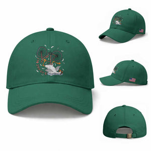 Funny Bike Crash Cycling Goose Lover Baseball Cap Is My Bike OK