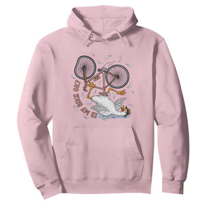Funny Bike Crash Cycling Goose Lover Hoodie Is My Bike OK