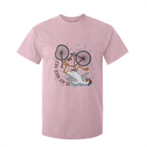 Funny Bike Crash Cycling Goose Lover T Shirt For Kid Is My Bike OK