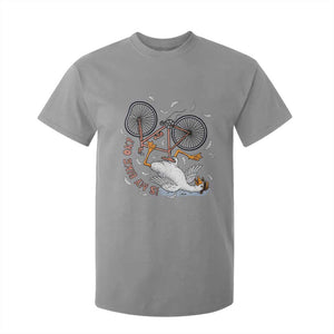 Funny Bike Crash Cycling Goose Lover T Shirt For Kid Is My Bike OK