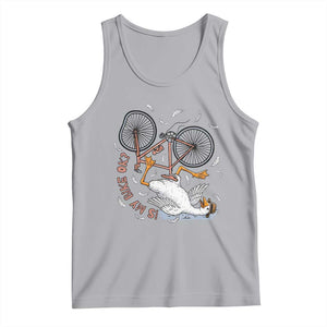 Funny Bike Crash Cycling Goose Lover Tank Top Is My Bike OK