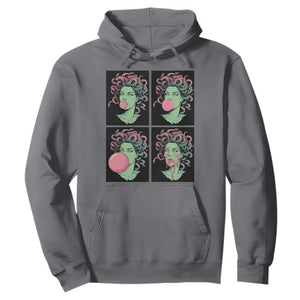 Funny Medusa Blowing Bubble Gum Hoodie Greek Mythology Pop Art Gift