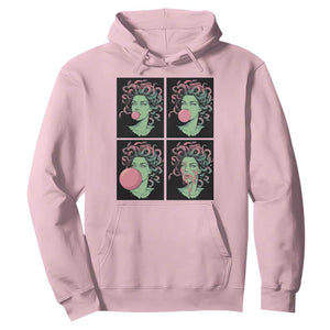 Funny Medusa Blowing Bubble Gum Hoodie Greek Mythology Pop Art Gift