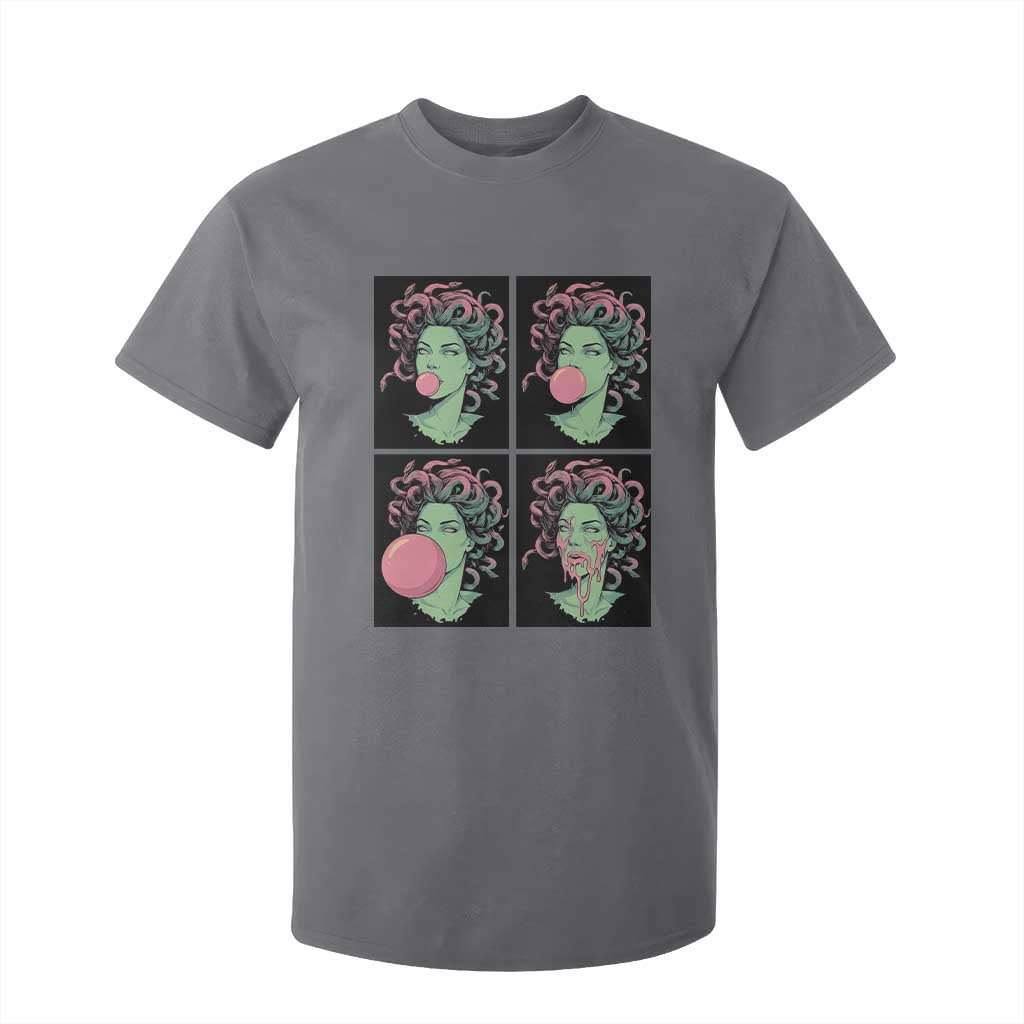 Funny Medusa Blowing Bubble Gum T Shirt For Kid Greek Mythology Pop Art Gift