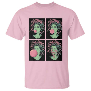 Funny Medusa Blowing Bubble Gum T Shirt Greek Mythology Pop Art Gift