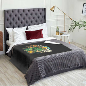 Funny Tacos Dinosaur Throw Blanket Mexican Food Lover Gift TS12 Print Your Wear