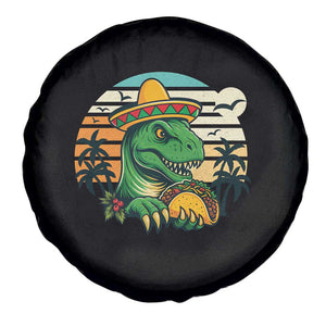 Funny Tacos Dinosaur Spare Tire Cover Mexican Food Lover Gift TS12 Print Your Wear