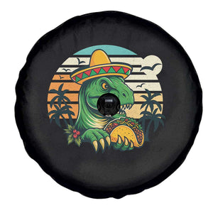 Funny Tacos Dinosaur Spare Tire Cover Mexican Food Lover Gift TS12 Print Your Wear