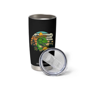 Funny Tacos Dinosaur Tumbler Cup Mexican Food Lover Gift TS12 Print Your Wear