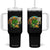 Funny Tacos Dinosaur Tumbler With Handle Mexican Food Lover Gift TS12 One Size: 40 oz Black Print Your Wear