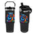 Mexican Food Lover Gift Flip Straw Tumbler Funny Bearrito TS12 One Size: 30 oz Black Print Your Wear