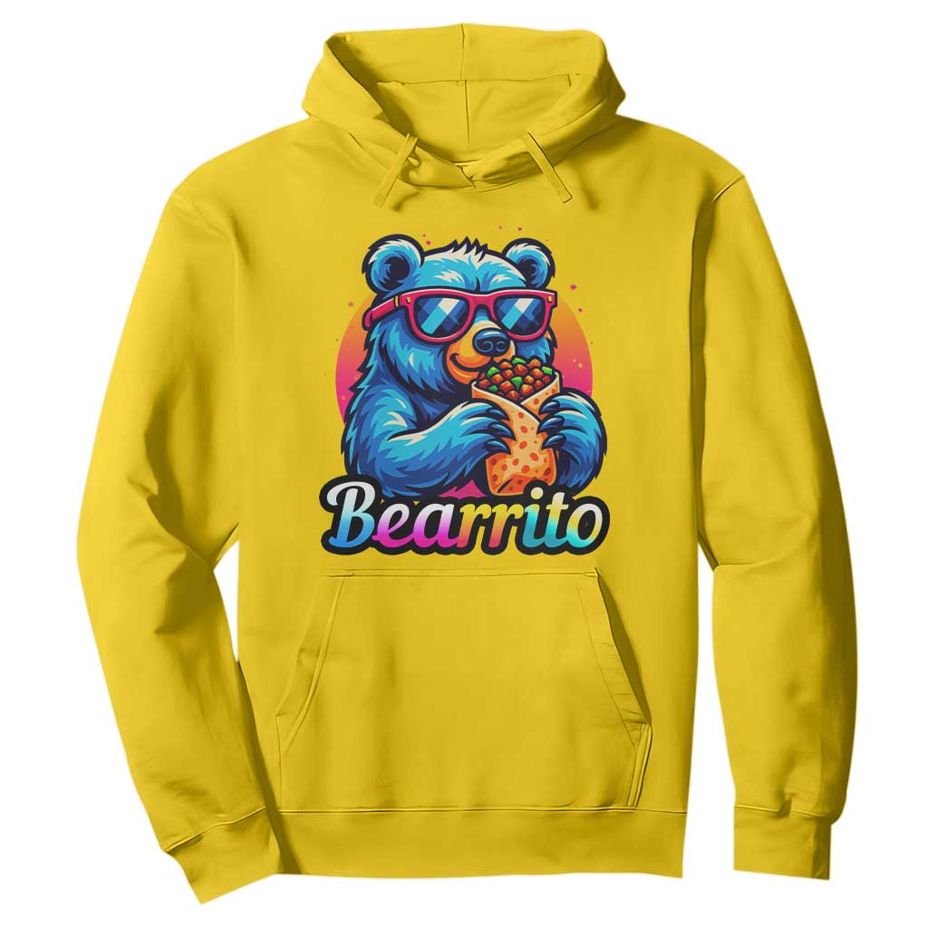 Mexican Food Lover Gift Hoodie Funny Bearrito TS12 Daisy Print Your Wear