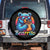 Mexican Food Lover Gift Spare Tire Cover Funny Bearrito TS12 No hole Black Print Your Wear