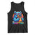 Mexican Food Lover Gift Tank Top Funny Bearrito TS12 Black Print Your Wear
