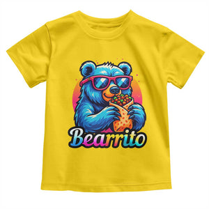 Mexican Food Lover Gift Toddler T Shirt Funny Bearrito TS12 Daisy Print Your Wear