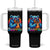 Mexican Food Lover Gift Tumbler With Handle Funny Bearrito TS12 One Size: 40 oz Black Print Your Wear