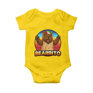 Burrito Lover Gift Baby Onesie Funny Bearrito TS12 Daisy Print Your Wear