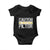 Funny Sarcastic Baby Onesie Caution I Have No Filter TS12 Black Print Your Wear