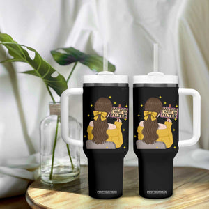 Caution I Have No Filter Tumbler With Handle Funny Sarcasm Gift TS12 Print Your Wear