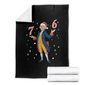 George Washington 67 Meme Throw Blanket Funny Christmas Gift TS12 Black Print Your Wear