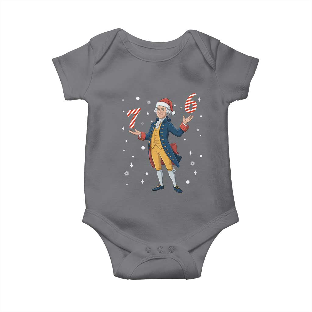 George Washington 67 Meme Baby Onesie Funny Christmas Gift TS12 Charcoal Print Your Wear