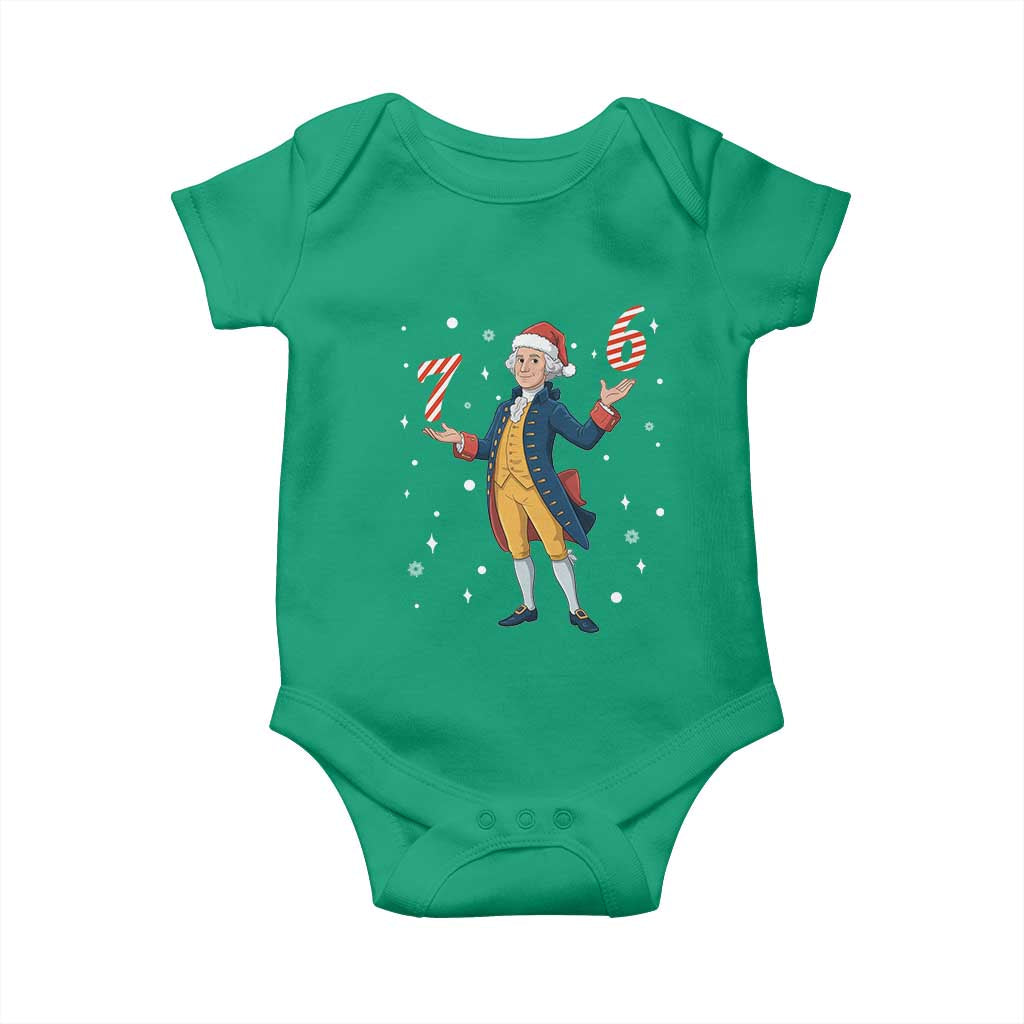 George Washington 67 Meme Baby Onesie Funny Christmas Gift TS12 Irish Green Print Your Wear