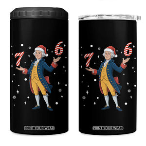 George Washington 67 Meme 4 in 1 Can Cooler Tumbler Funny Christmas Gift TS12 One Size: 16 oz Black Print Your Wear