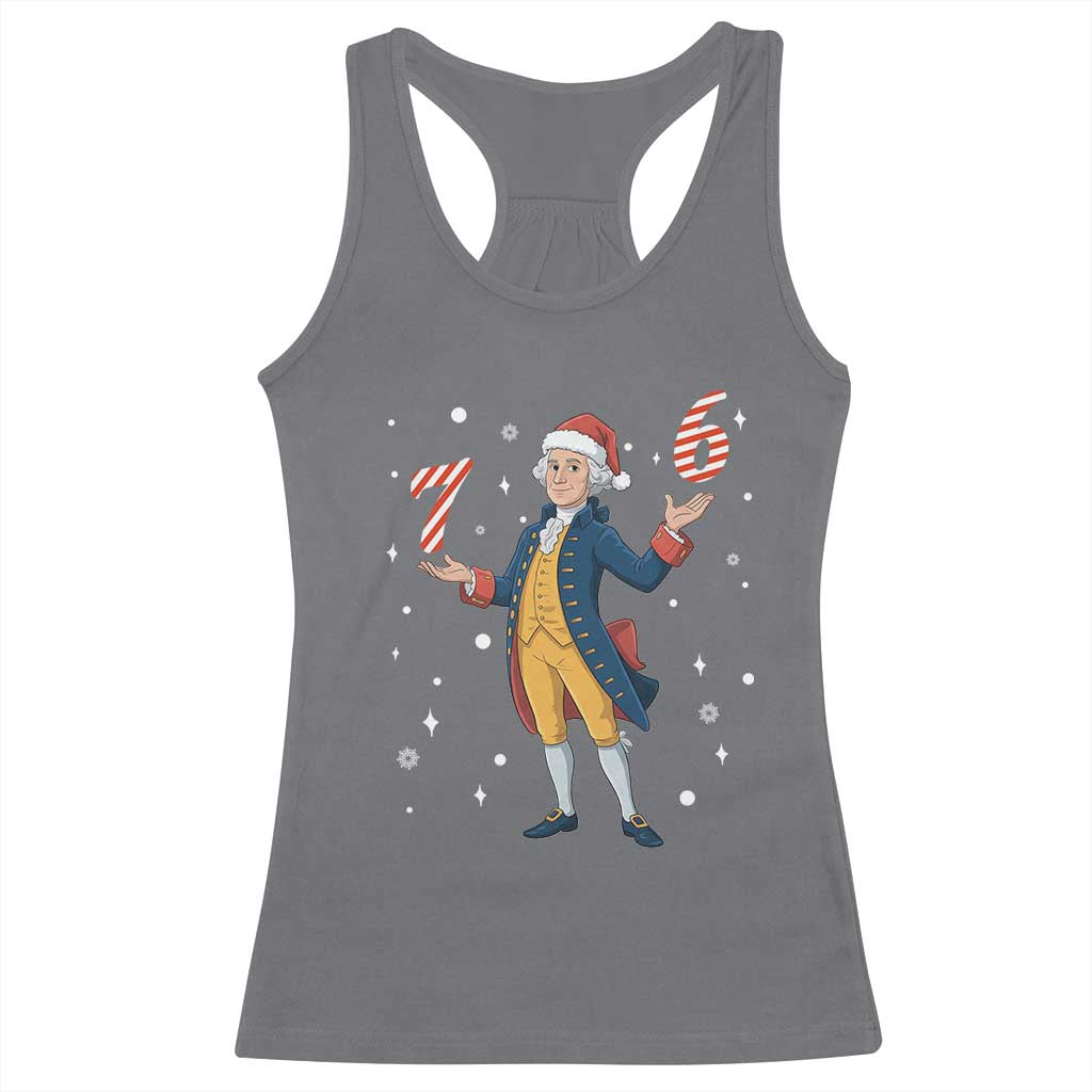George Washington 67 Meme Racerback Tank Top Funny Christmas Gift TS12 Charcoal Print Your Wear