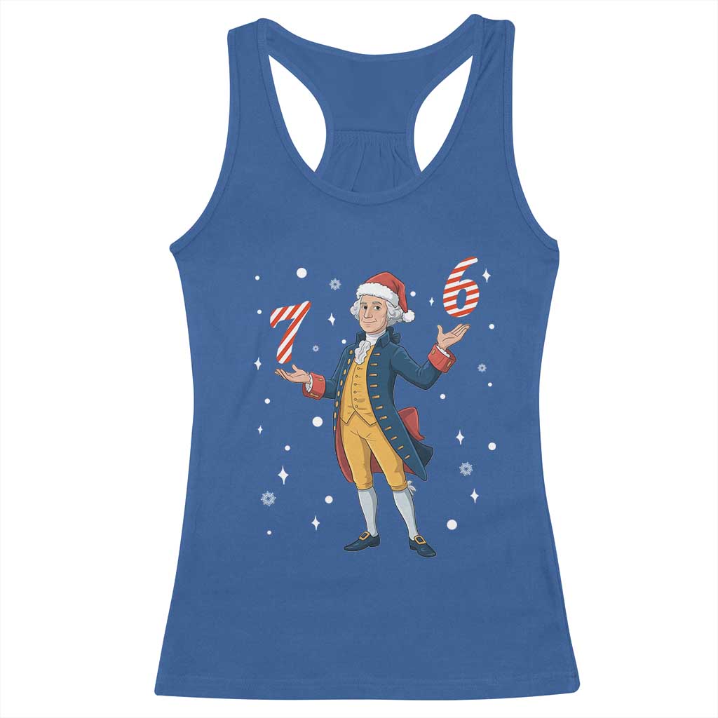 George Washington 67 Meme Racerback Tank Top Funny Christmas Gift TS12 Royal Blue Print Your Wear