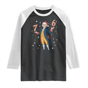 George Washington 67 Meme Raglan Shirt Funny Christmas Gift TS12 Black White Print Your Wear