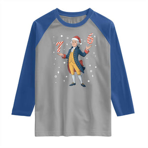 George Washington 67 Meme Raglan Shirt Funny Christmas Gift TS12 Sport Gray Royal Print Your Wear