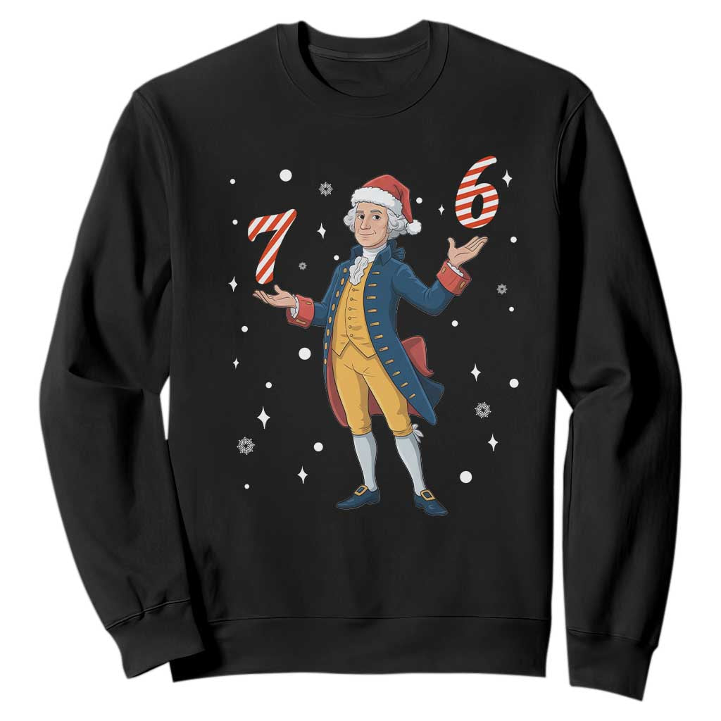 George Washington 67 Meme Sweatshirt Funny Christmas Gift TS12 Black Print Your Wear