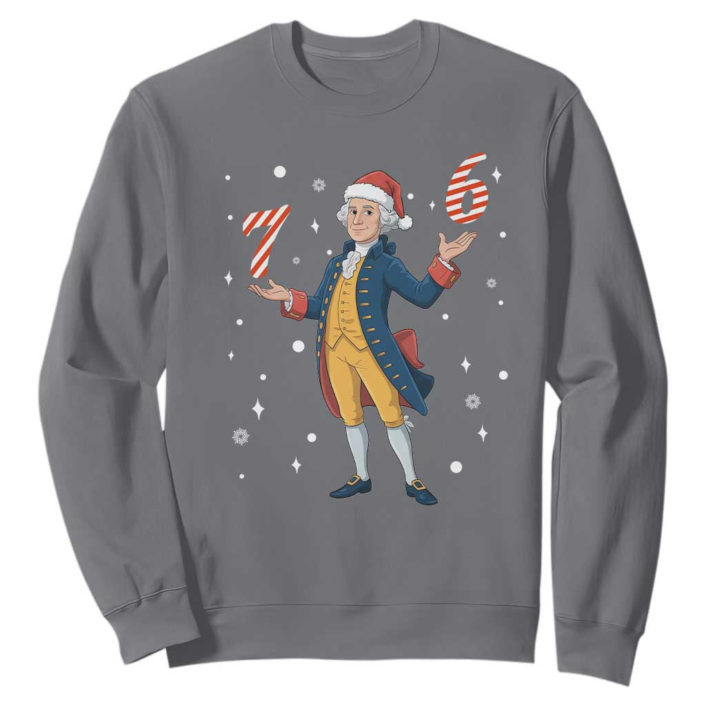 George Washington 67 Meme Sweatshirt Funny Christmas Gift TS12 Charcoal Print Your Wear