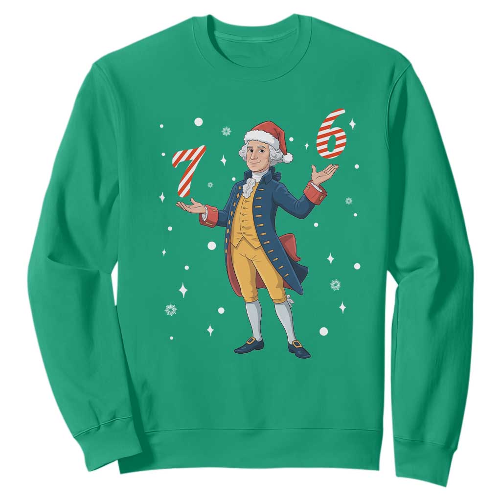 George Washington 67 Meme Sweatshirt Funny Christmas Gift TS12 Irish Green Print Your Wear