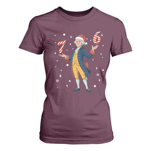 George Washington 67 Meme T Shirt For Women Funny Christmas Gift TS12 Maroon Print Your Wear