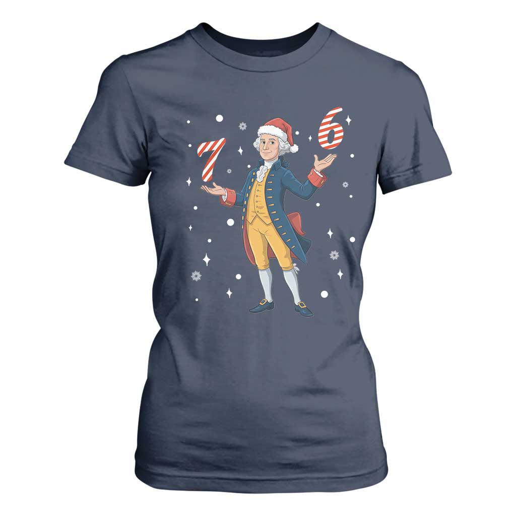 George Washington 67 Meme T Shirt For Women Funny Christmas Gift TS12 Navy Print Your Wear