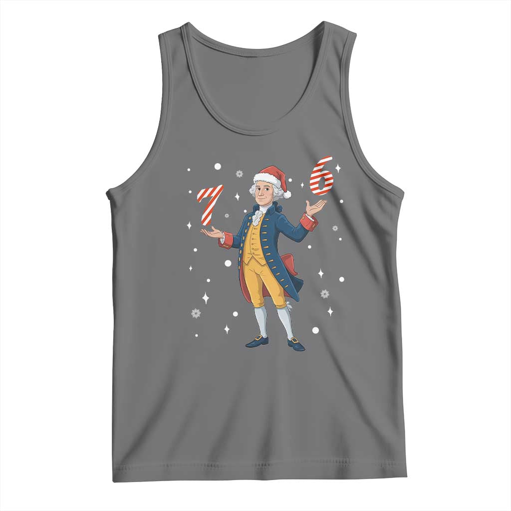 George Washington 67 Meme Tank Top Funny Christmas Gift TS12 Black Heather Print Your Wear