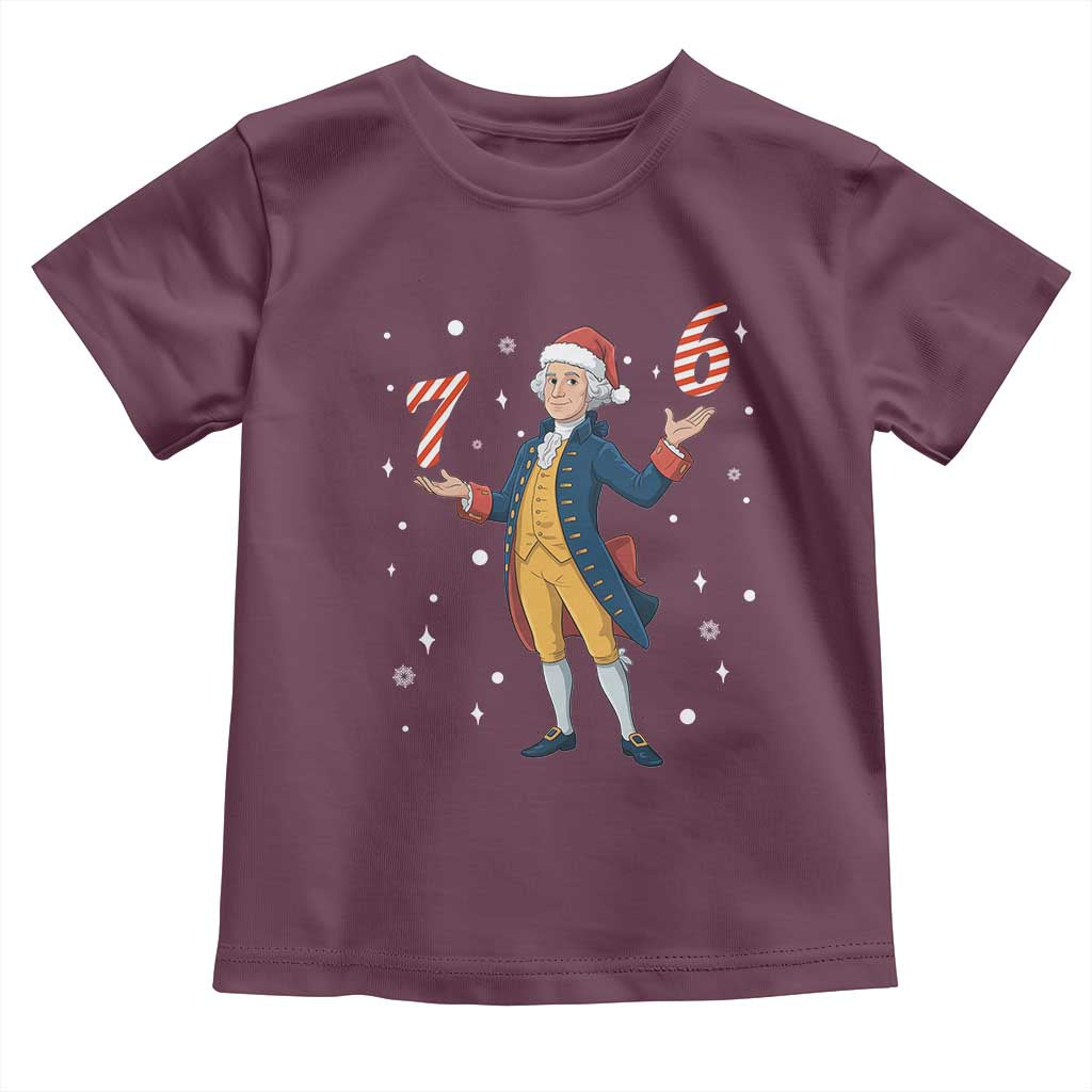 George Washington 67 Meme Toddler T Shirt Funny Christmas Gift TS12 Maroon Print Your Wear