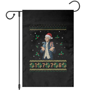 George Washington 67 Meme Garden Flag Funny Christmas Ugly Sweater Gift TS12 Black Print Your Wear