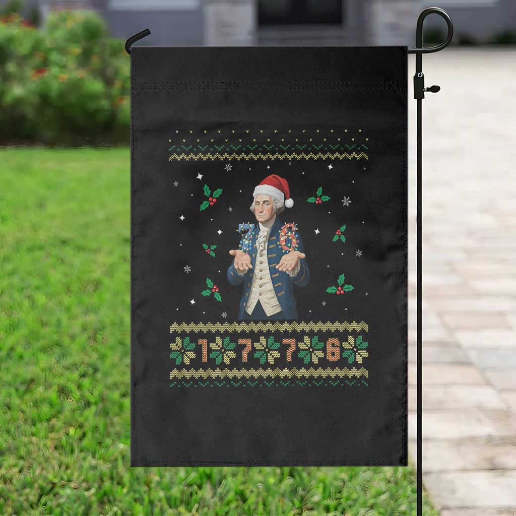 George Washington 67 Meme Garden Flag Funny Christmas Ugly Sweater Gift TS12 Print Your Wear