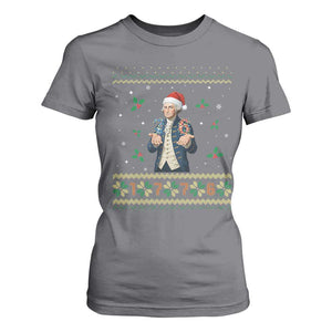 George Washington 67 Meme T Shirt For Women Funny Christmas Ugly Sweater Gift TS12 Charcoal Print Your Wear