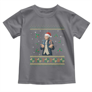George Washington 67 Meme Toddler T Shirt Funny Christmas Ugly Sweater Gift TS12 Charcoal Print Your Wear